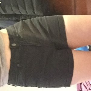 Black shorts